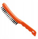  6 Soros Drótkefe Műanyag Nyéllel Rozsda, Fém, Fa, Festék Eltávolításához (SWPH0802)