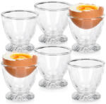 Artemis 6x Üveg Tojástartó pohár, átlátszó (VD-139751)