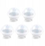 MIXFORM Szilikon öntőforma gyantához, 40mm-es gömb, 5 db szett