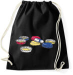 printfashion Sörös kupakok - Sportzsák, Tornazsák - Fekete (17851726)