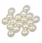 Mixform Gyöngy Akril Gyöngyök Kerek Szín: Elefántcsont 14mm 18db/25g (13WB14118)