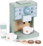ECOTOYS Aparat de Cafea copii Ecotoys, lemn, barista set, 8 piese, multicolor Bucatarie copii