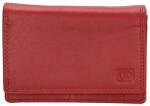 Double-D Piros praktikus bőr pénztárca " Collect" (P02C337-017-red)