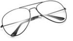 Sunmania Fekete átlátszó pilóta szemüveg " Aviator" (1912-black-HU)