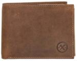 Hide and Stitches Barna férfi bőr pénztárca „Hammer (P20041-006-brown)