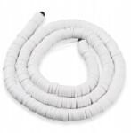 Mixform Heishi Handmade Polimer Öko Agyag gyöngyök, korong, 6x1mm, 345db/43cm/semmi (13WB30698)