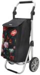 Beagles Virágmintás állítható bevásárlókocsi kerekeken „Hercules (NT16603-173-rose-HU)