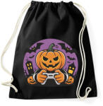 printfashion Halloween gamer - Sportzsák, Tornazsák - Fekete (17769666)