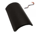 újház - Terrán - Standard/Synus Kúpcserép Elegant fekete (128 darab/raklap) (60007213)