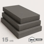 EPS EPS-80 grafitos homlokzati hőszigetelő polisztirol lemez 15 cm vastag (50x100 cm) (SC-007593)