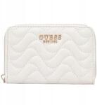 GUESS Melisandra női pénztárca, fehér, öko bőr, cipzáras (QG965314)