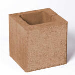 Leier Modern Kerítéskő félkő natúr bézs 20x20x20 cm (80 darab/raklap) (HUTGO6471)