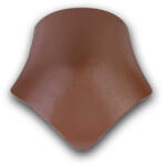 Leier Toscana Classic Hármas elosztó kúpcserép (rögzítőkapoccsal) mogyoró (40 darab/raklap) (HUTHS3760)