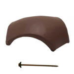 újház - Terrán - Standard 3-as Elosztó kúpcserép Colorsystem kakaóbarna (28 darab/raklap) (60006716)