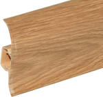 Márkamix Salag NGF 56 mm PVC parketta szegélyléc gumis szegéllyel 2, 50 m / szál Natúr burbon tölgy (NGF069)