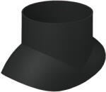 Terrán Füstgázcső adapter DN125 fekete (15000247)
