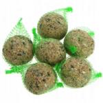 Turdus Marhazsír gabonagolyókban madáretetőhöz 6x90g (Kule tłuszczowe dla ptaków 6x90g Turdus)