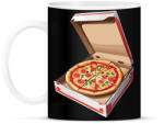 printfashion Pizzás doboz - Bögre - Fekete (17843871)