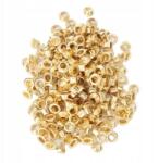  Katicás szem, arany fém, 4mm, lámpatesthez