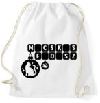 printfashion Macskás Fadísz logo - Sportzsák, Tornazsák - Fehér (17730417)