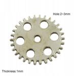 MIXFORM Medál fém ötvözet 26x1mm 5db (14WB9030)