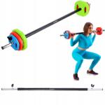 HMS Griff Egyenes Súlyzó Training Pumpa 2 Db 140 Cm-es Bilincs Edzés Szett (17-60-095)