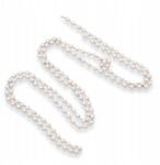 MIXFORM Kézzel készített lánc sárgaréz, Gyöngyök, Aranyozott 18K, Fehér, 4mm, 1m (13WB29232)