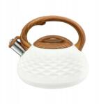 Ambition Golf vízforraló, 3L, matt fehér, rozsdamentes acél, indukciós főzőlaphoz (37184)