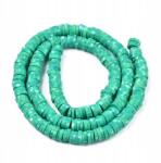 Mixform Polimer agyag gyöngyök, Heishi, Handmade, 6x0.5-1mm, 285db/36cm/szál (13WB30718)