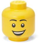 LEGO Tárolódoboz, fej, kicsi, LEGO, Happy Boy - oneclick