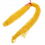 MIXFORM Lánc sárgaréz, szövött horgony, forrasztott, arany, cella: 2.5x2x0.45mm, 5m (13WB29209)