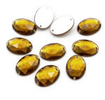  Varrható strasszok akril ovális 18x13x5mm 10db (13WB20838)
