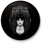 printfashion Wednesday - Kitűző, hűtőmágnes - Fekete (17728924)