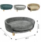 Pets heaven Kutya- és macskafekhely kanapé kisállat kanapé fekhely XL 65x55 (Legowisko łóżko posłanie sofa dla psa i kota)