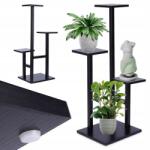 Artemis Virágágyás Fém 4 szintes Emeletes Virágtartó Állvány Növények Virágok (VD-569820)