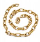 MIXFORM Akril lánc, Handmade, Átlátszó, Arany, 35x19x6mm, 1m/cm (13WB29297)