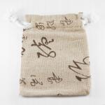  Ajándéktasak textil 13x10cm 5db (13WB11533)