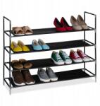 Relaxdays Cipősszekrény Relaxdays 100 x 75 x 28 cm fekete (10049621_1468)