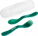 Akuku Gyerek Evőeszköz Készlet Tokkal, Kanál, Villa (A0074)