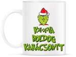 printfashion K**va Boldog Karácsonyt - Bögre - Fehér (17782232)