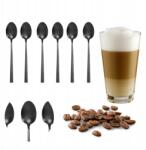 Ambition Teás-, Kávés-, Desszerteskanal Készlet 6 Db Fekete Ambition (43676)