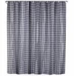 Artemis Fürdőszoba Zuhanyfüggöny Zuhany alá Fürdőkádhoz Akasztók 180x180 cm (VD-568068)