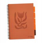 Strigo Spirálos Jegyzetfüzet Pads A4/100K Kockás Floral Tégla