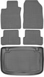 Max-Dywanik Renault Clio IV Hatchback 12-19 Autószönyegek gumi csomagtérszőnyeg szett