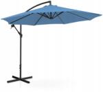 expondo Kerek kerti napernyő karral, összecsukható, átmérője 300 cm, kék (10250537)