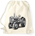 printfashion Retro traktor - Sportzsák, Tornazsák - Natúr (17852186)