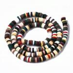 Mixform Heishi Polymer Agyag gyöngyök 4x1mm 330db/39cm (13WB29730)