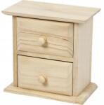 Creativ Mini komód fából 13x7, 5x13 cm (5707167237342)