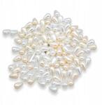 Mixform Akril gyöngyök, Gyöngy utánzat, csepp, mix, 10x6.5mm, 25g~110db (13WB29835)