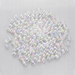 Mixform Eco akril gyöngyök, Átlátszó, Kerek, Átlátszó, 6mm, 25g~190db (13WB28914)